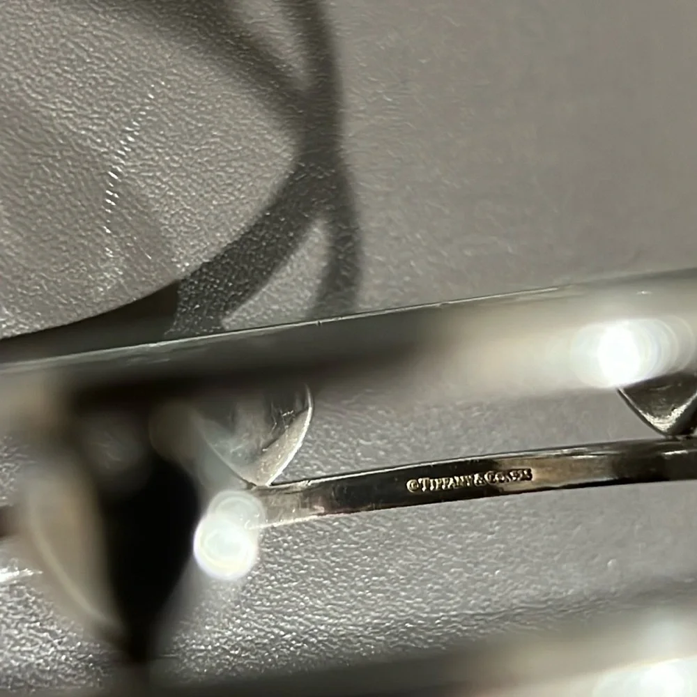 Tiffany & Co. 7 heart stencil bangle - Picture 4 of 11